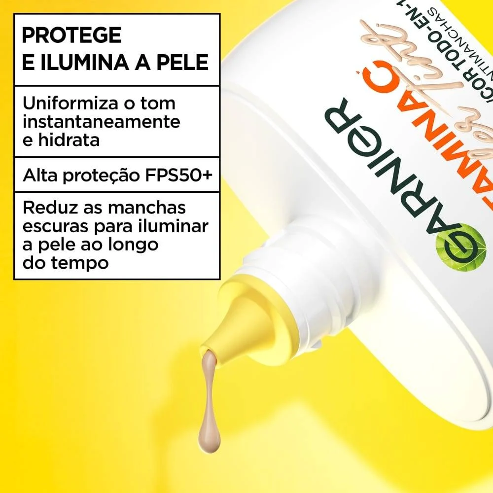 Garnier Vitamin C Wonder Tint Fluid SPF50+