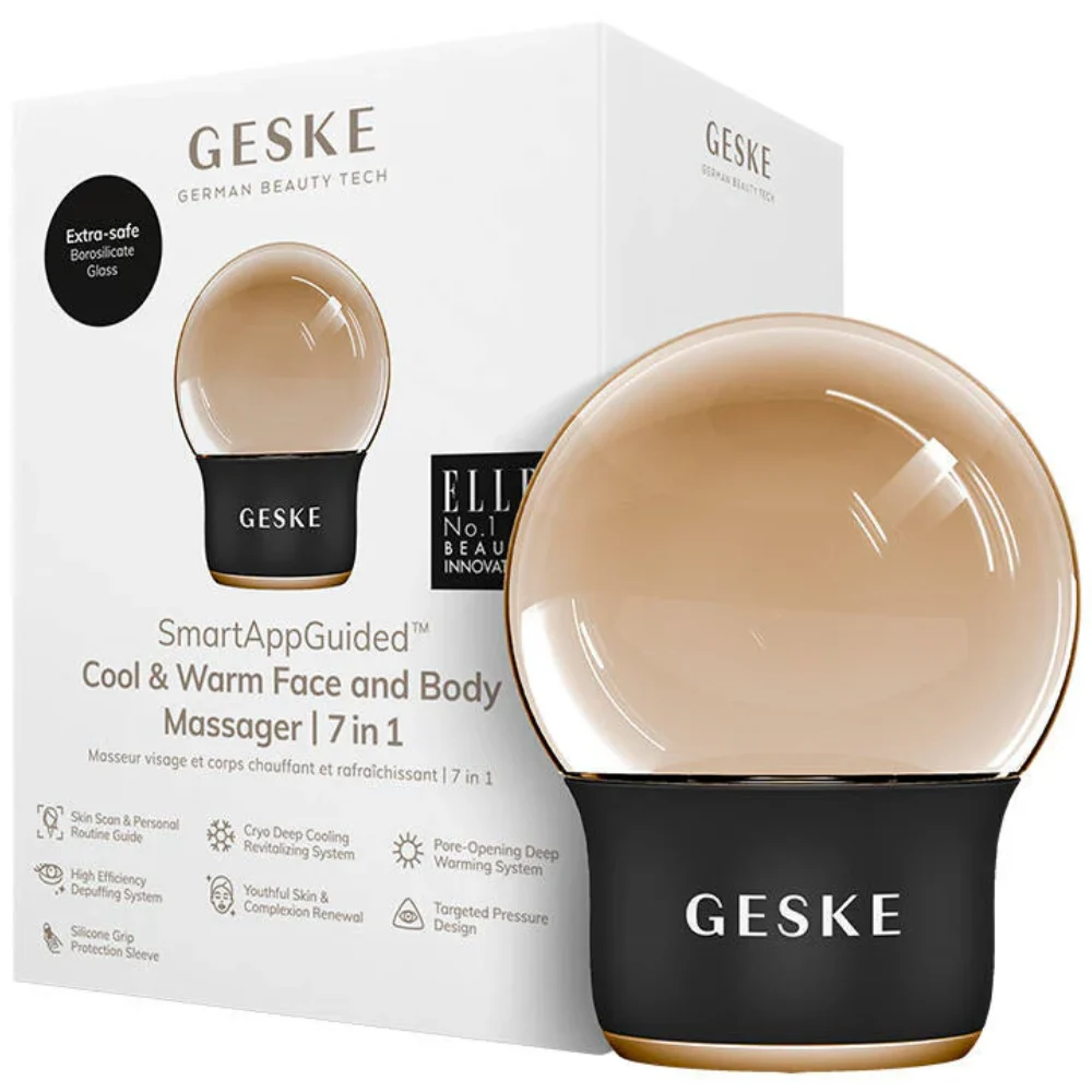 Geske Cool and Warm Face and Body Massager7 in 1 SmartAppGuided