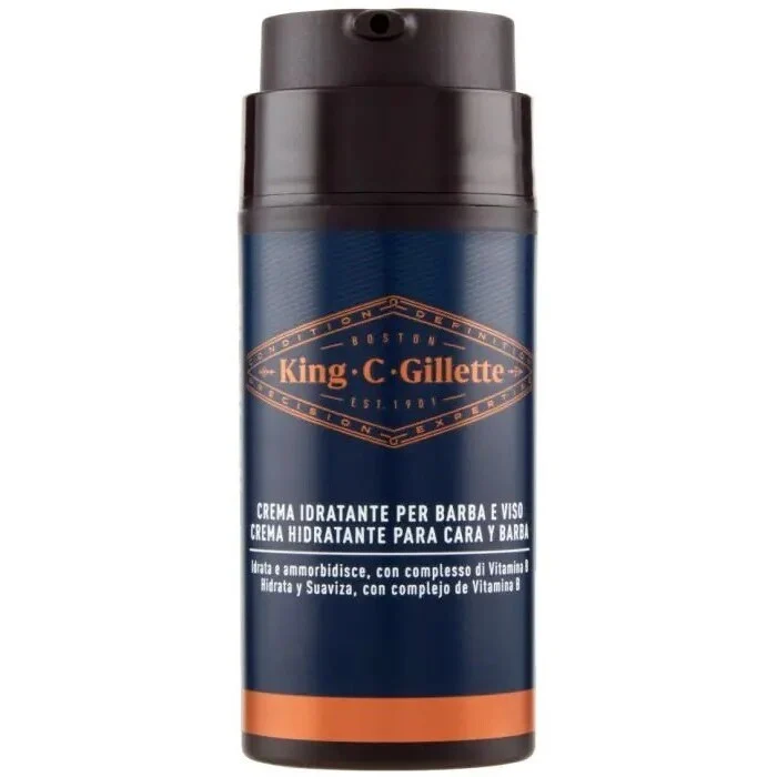 Gillette King C. Gillette Face and Stubble Moisturiser