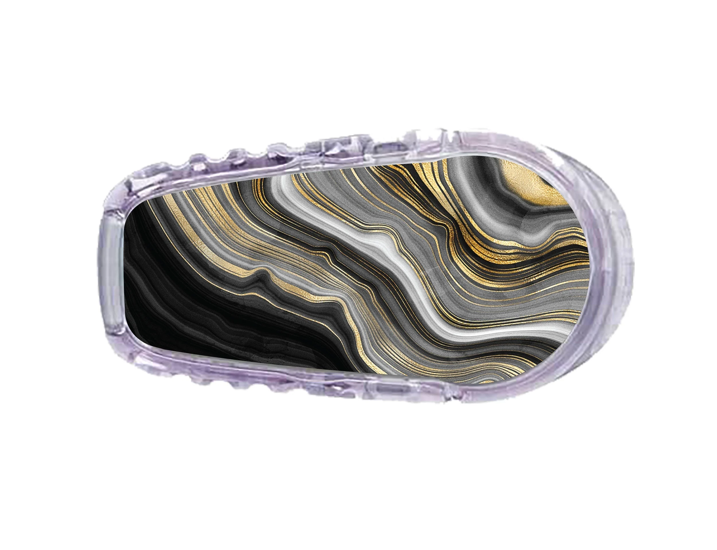 Gold Marble Sticker Designed for the DEXCOM Transmitter