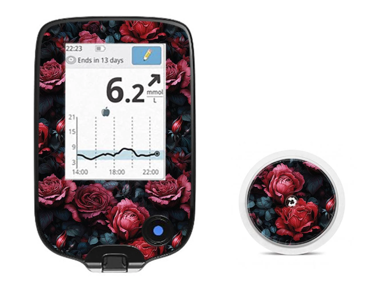 Gothic Roses Freestyle Libre 2
