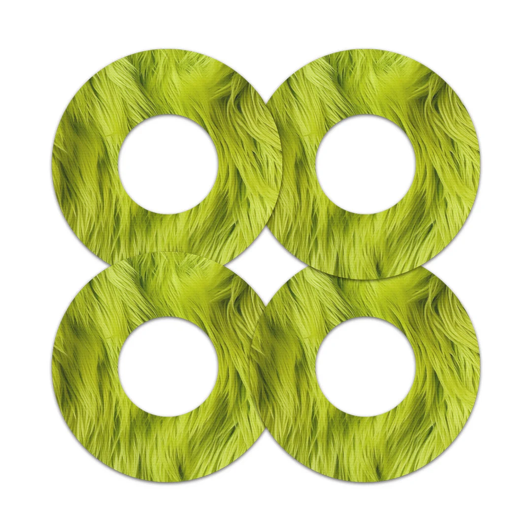 Green Fur Freestyle Libre 2 Patch Tape - Pump Peelz