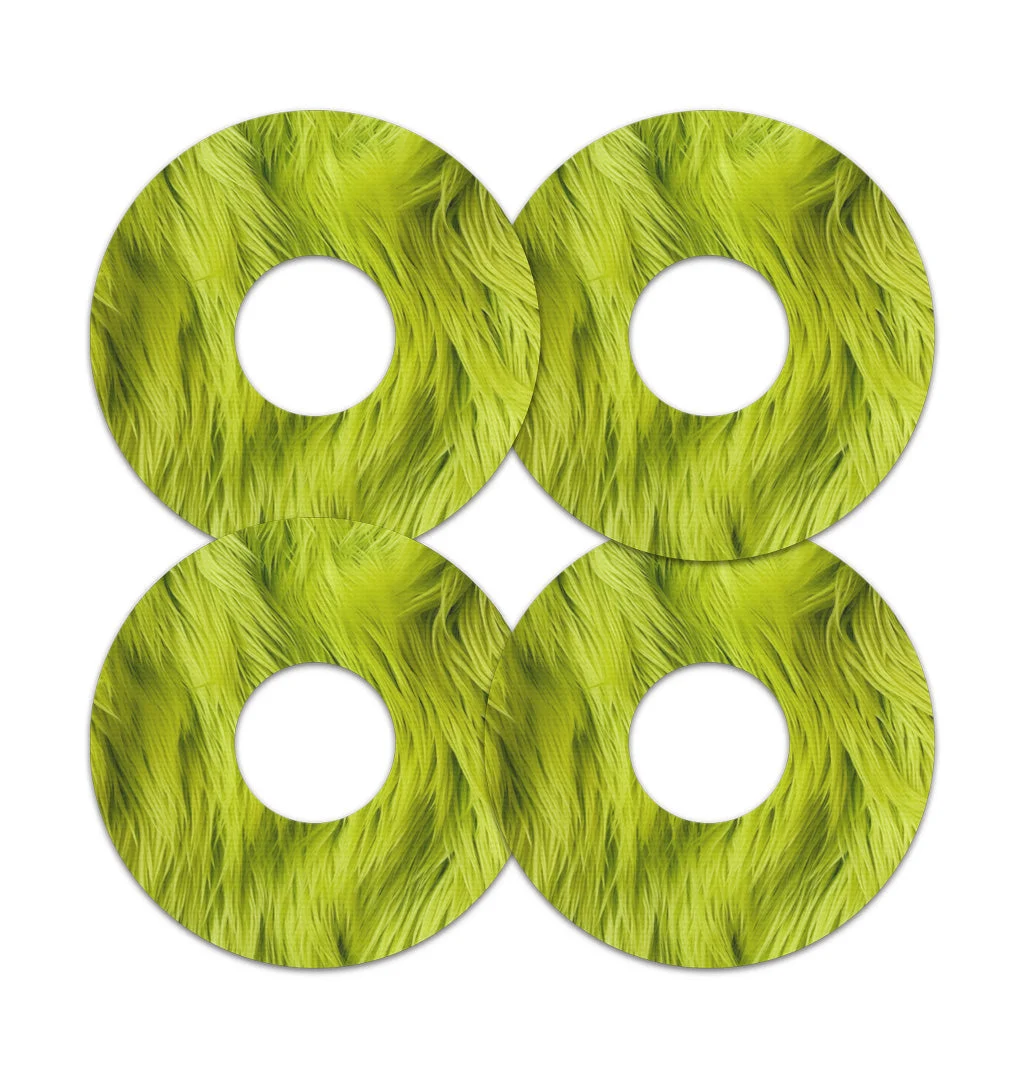 Green Fur FreeStyle Libre 3 Plus & LingoPatch Tape - Pump Peelz