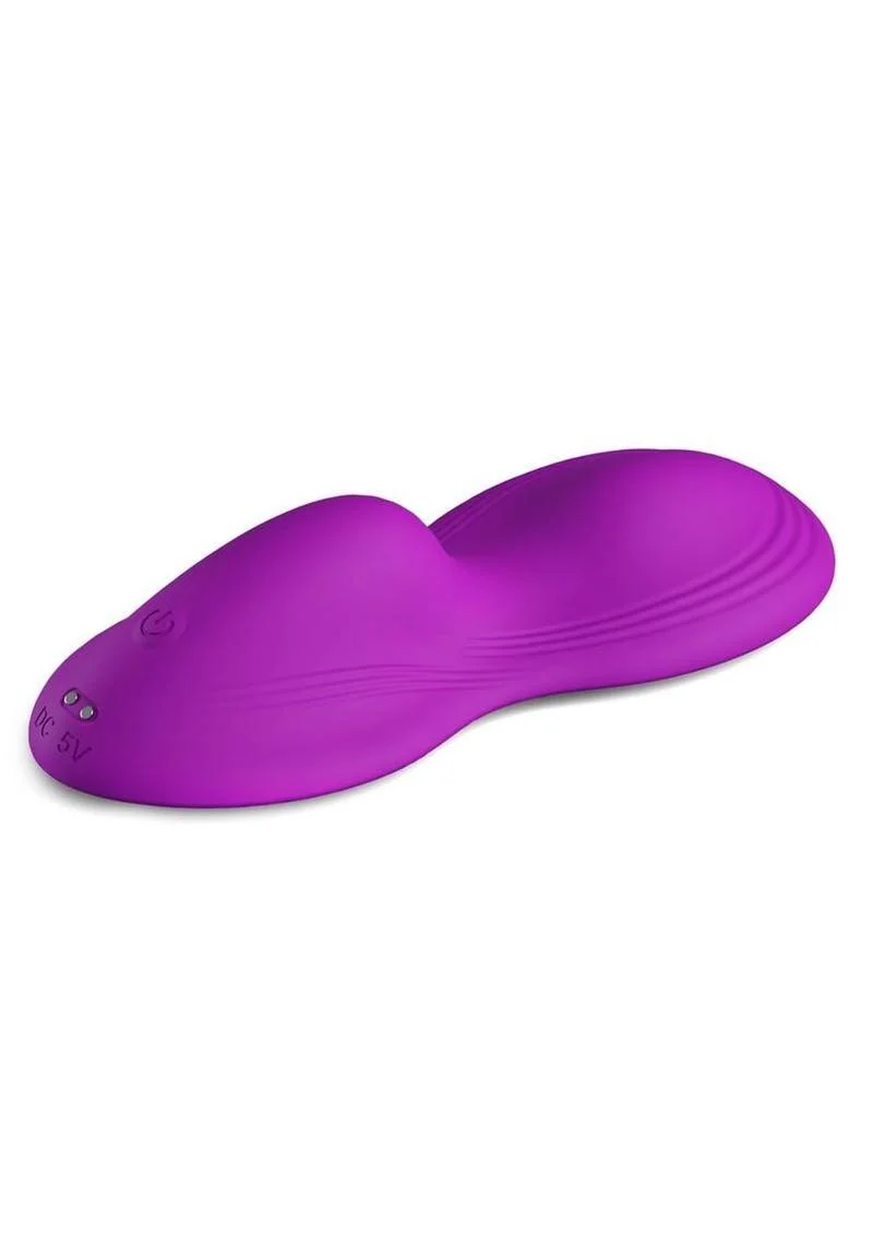 Grinders Tremor App Controlled Rechargeable Silicone Vibrating Dual Motor Pad