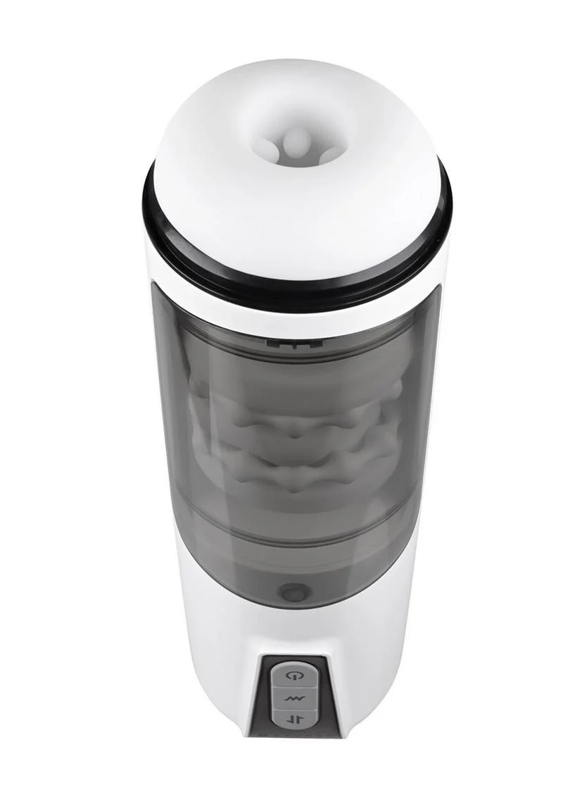 Gx Get Your Stroke On Rechargeable Silicone Thrusting Stroker