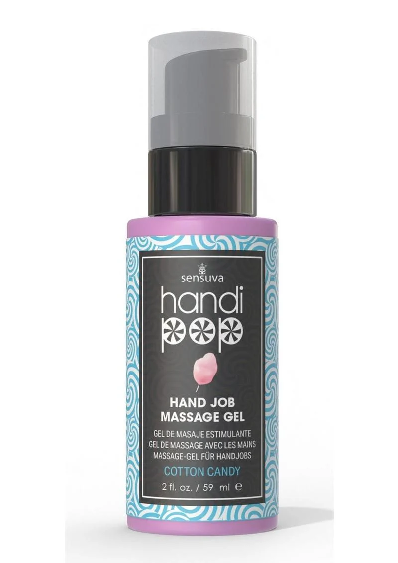Handipop Edible Massage Gel Cotton Candy
