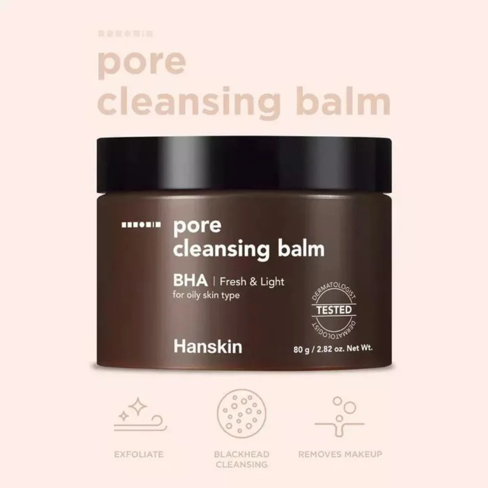 Hanskin Pore Cleansing Balm BHA Fresh and Light