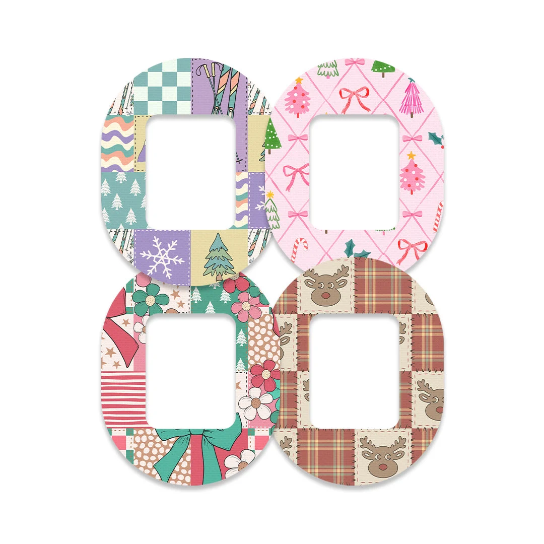 Holiday Patchwork Variety Pack for Tandem Mobi Patch Tape - Pump Peelz