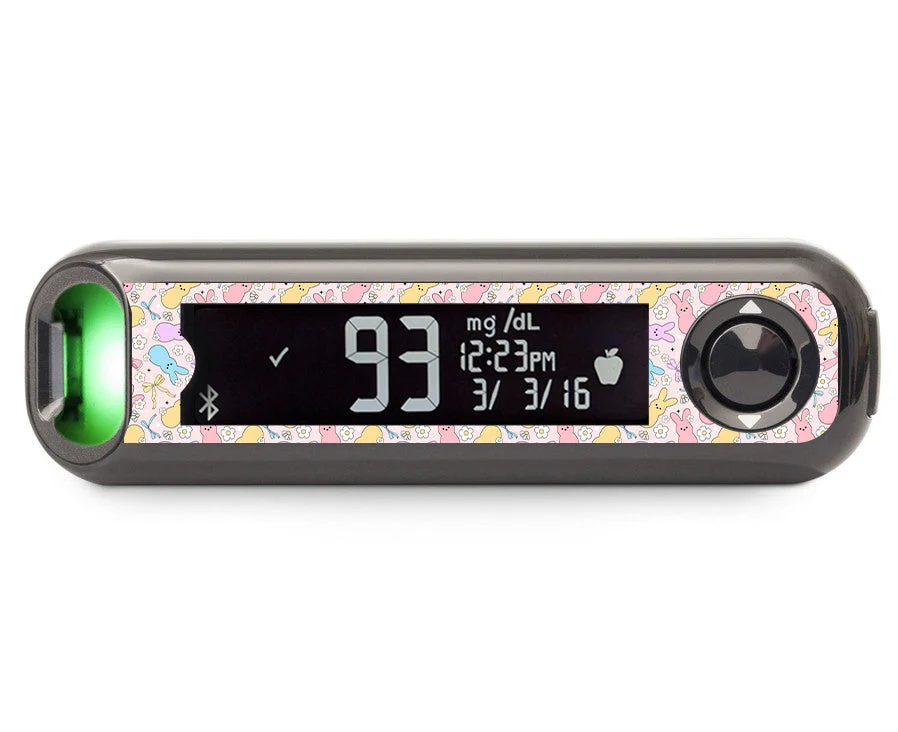Hoppy Spring Bayer Contour© Next One Glucometer Sticker - Pump Peelz