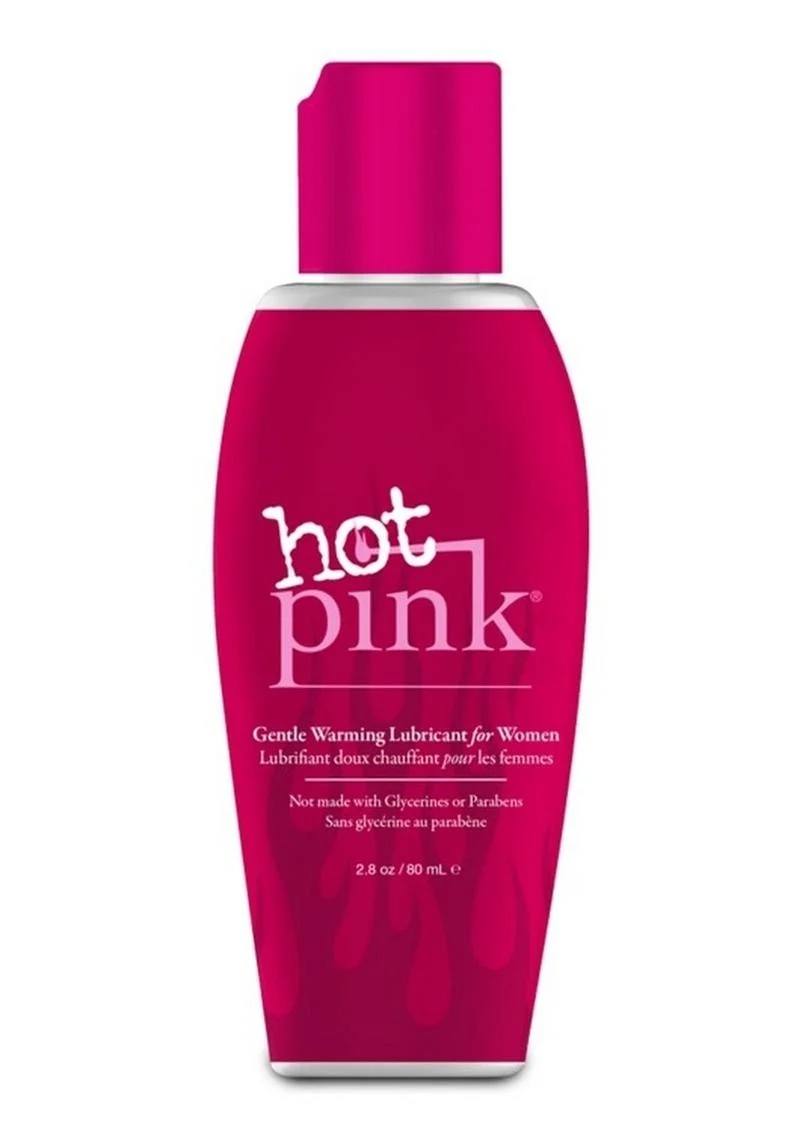 Hot Pink Water Based Warming Lubricant