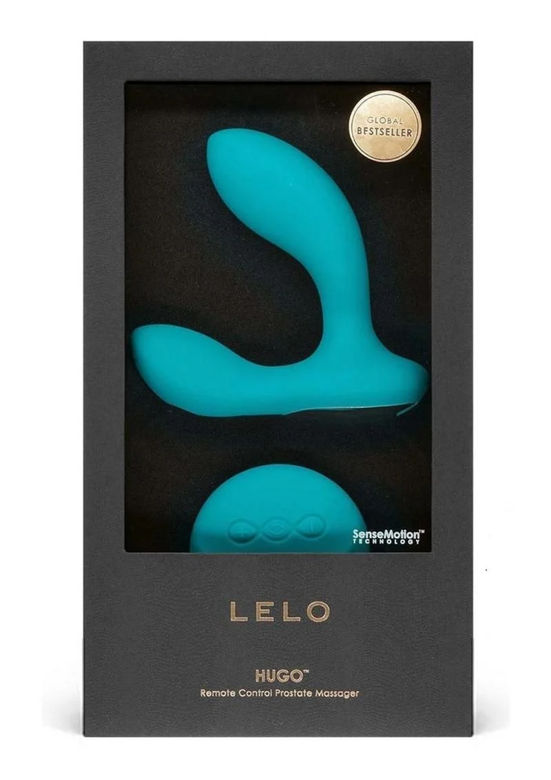 Hugo Rechargeable Prostate Massager - Ocean