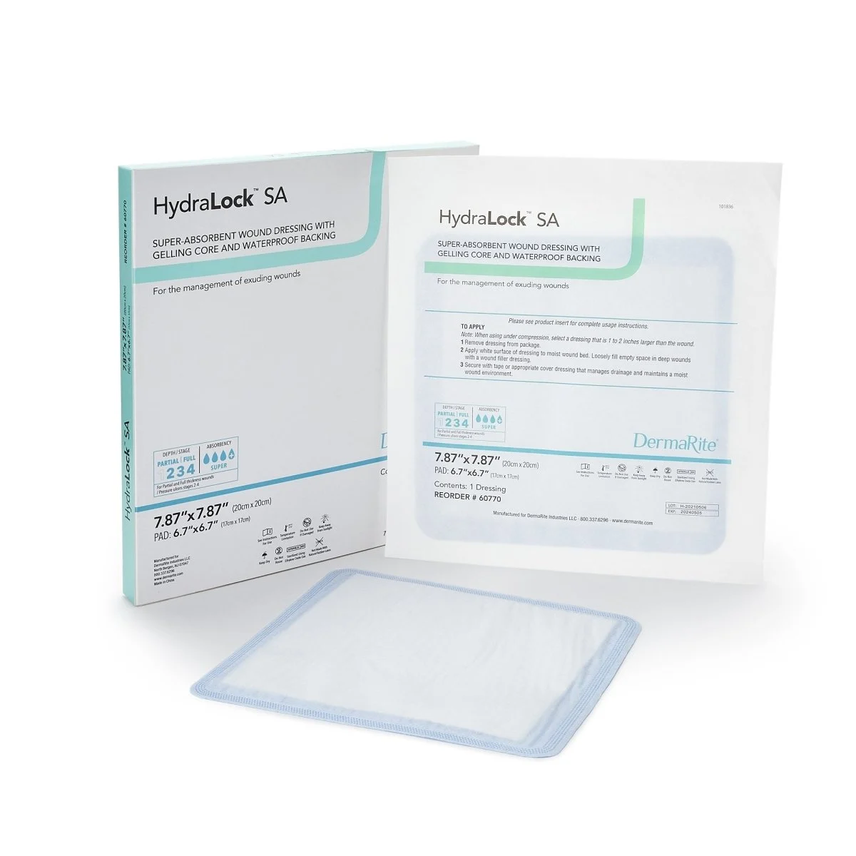 Hydralock SA Super Absorbent Dressing