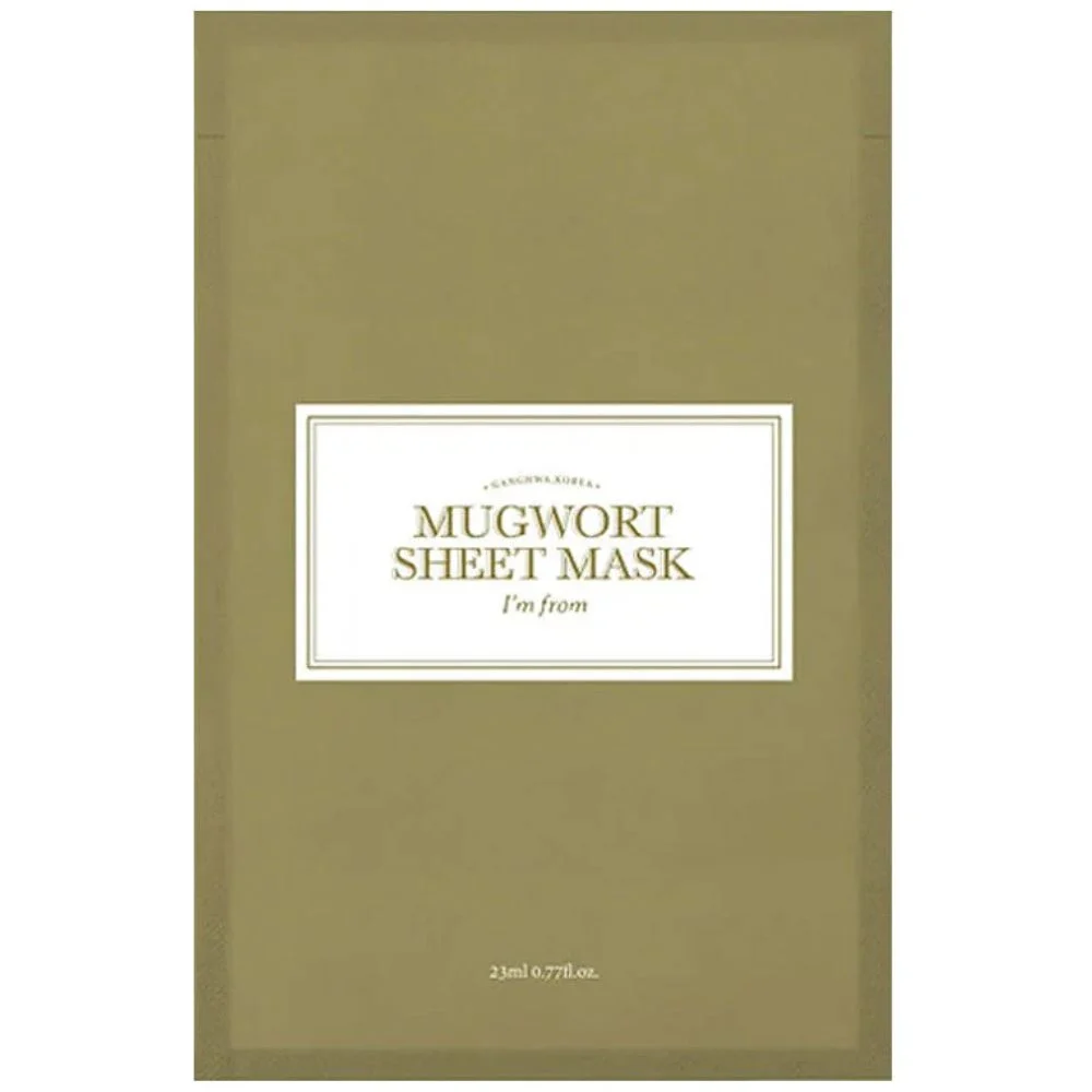 I'm From Mugwort Sheet Mask Hydrating and Soothing
