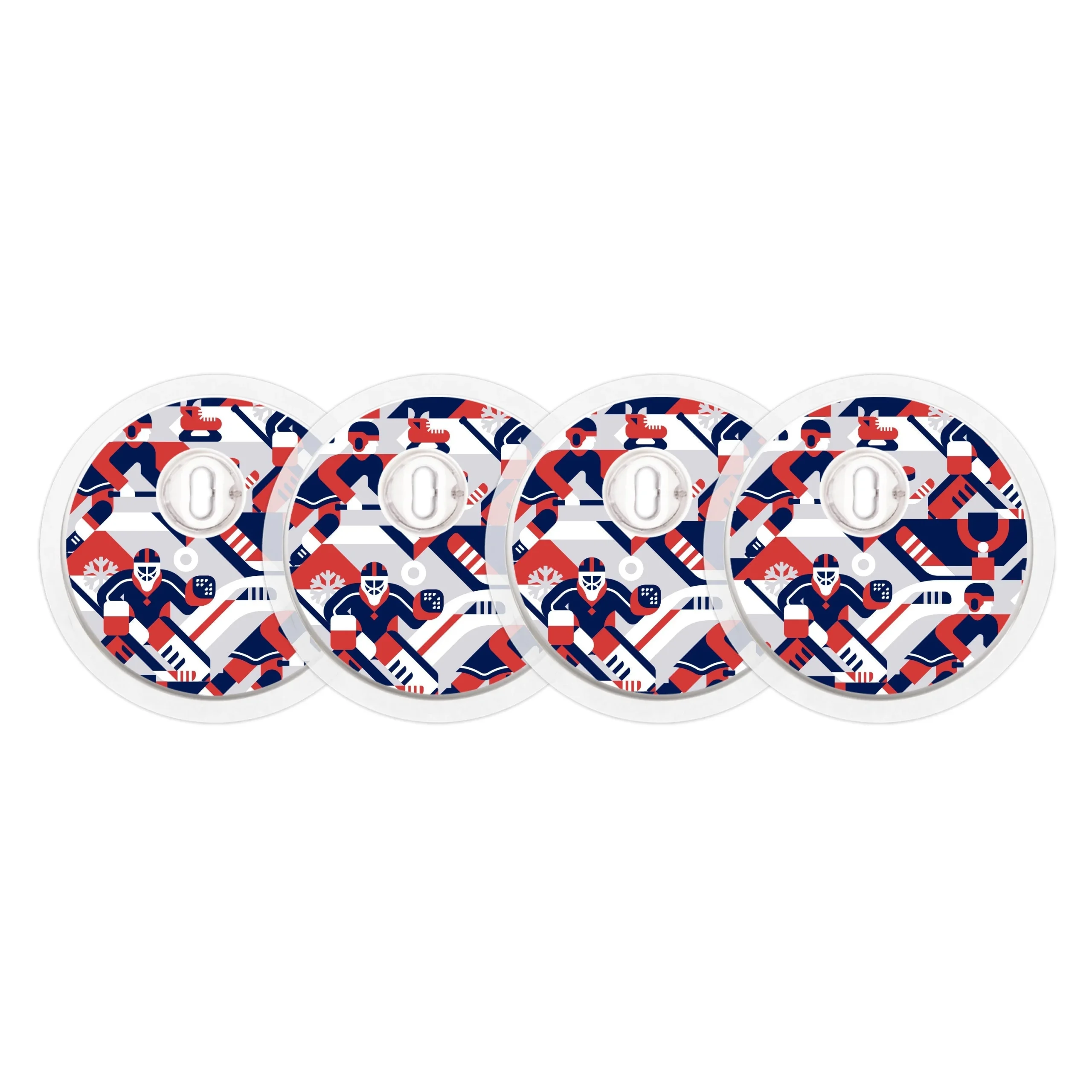 Ice Hockey Sticker Designed for the FreeStyle Libre 3 Plus & LingoSensor