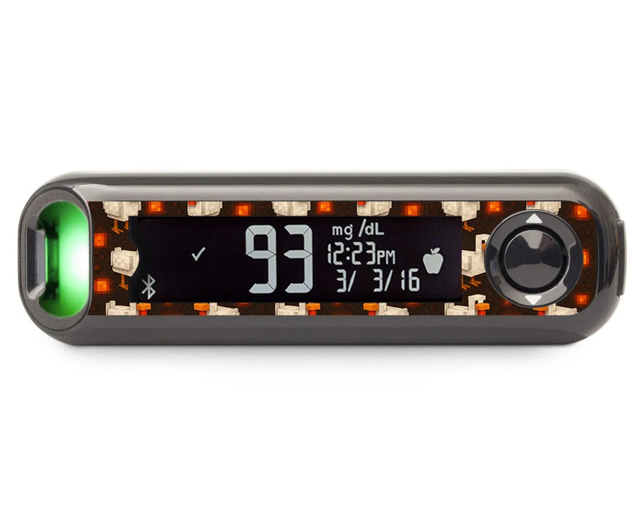Inferno Chicken Bayer Contour© Next One Glucometer Sticker - Pump Peelz