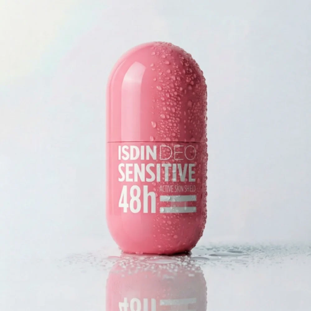 Isdin ISDINDEO Sensitive Roll-On Antiperspirant Deodorant for Sensitive Skin