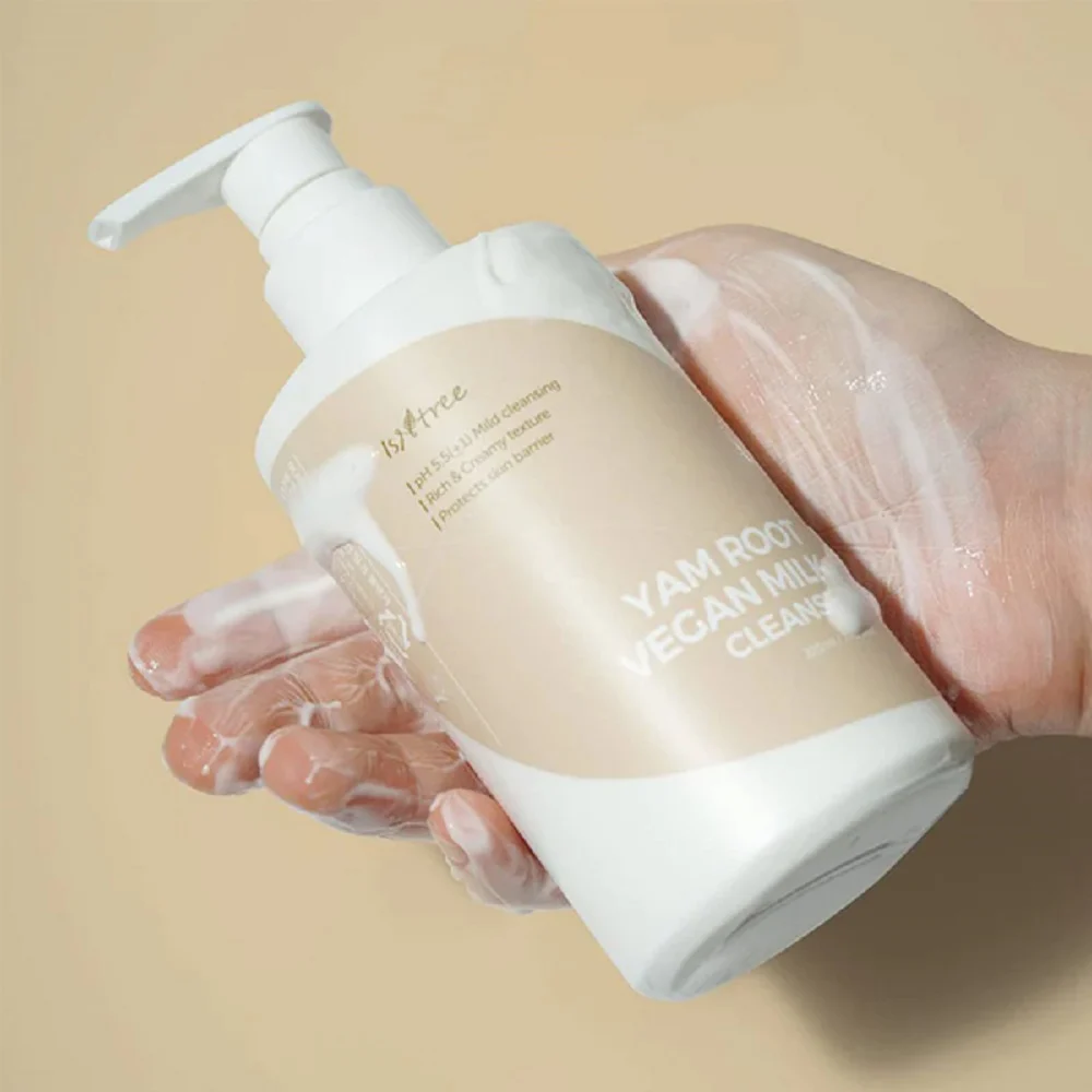 ISNtreeYam Root Vegan Milk Cleanser - for All Skin Types