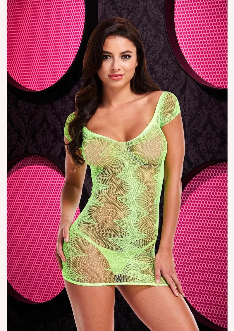 Jacquard Mini Dress