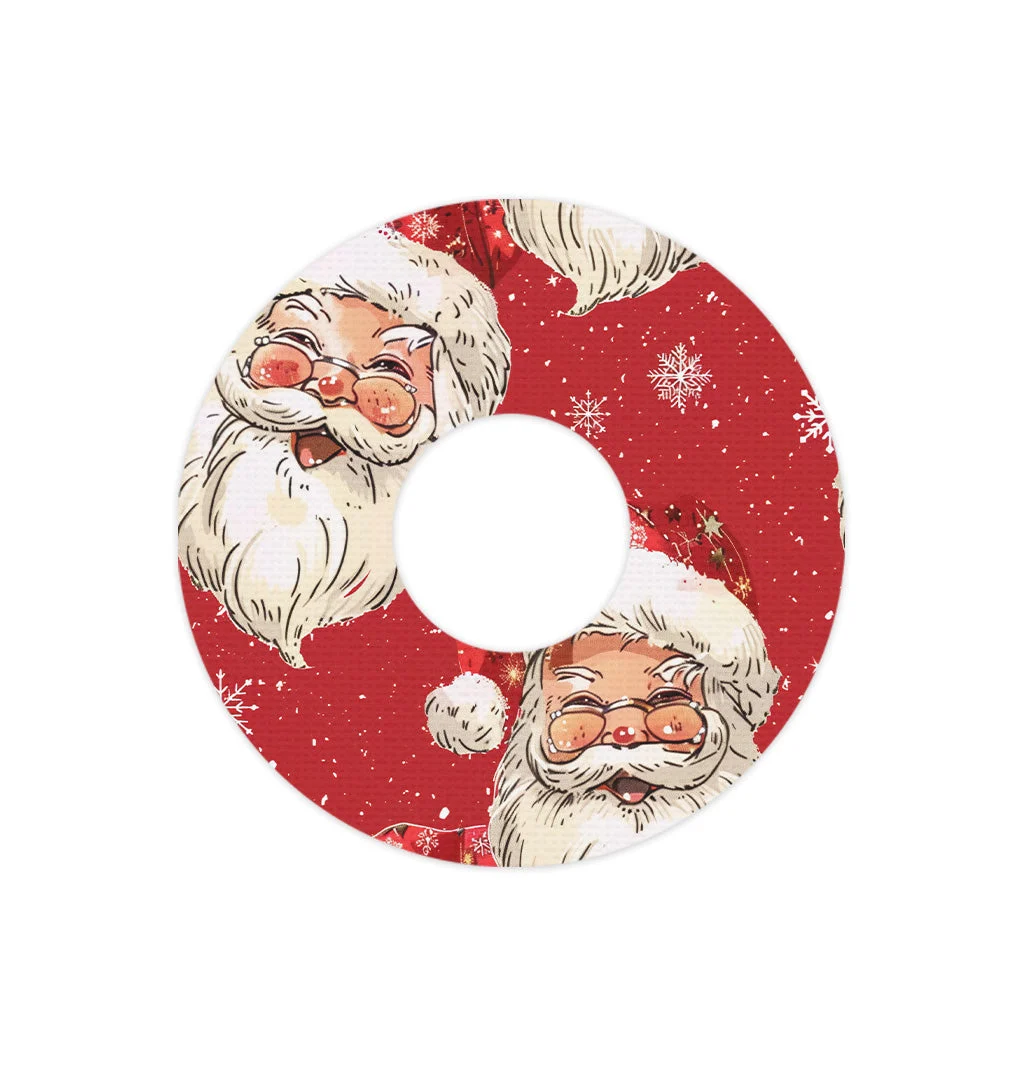 Jolly Old Saint Nick FreeStyle Libre 3 Plus & LingoPatch Tape - Pump Peelz