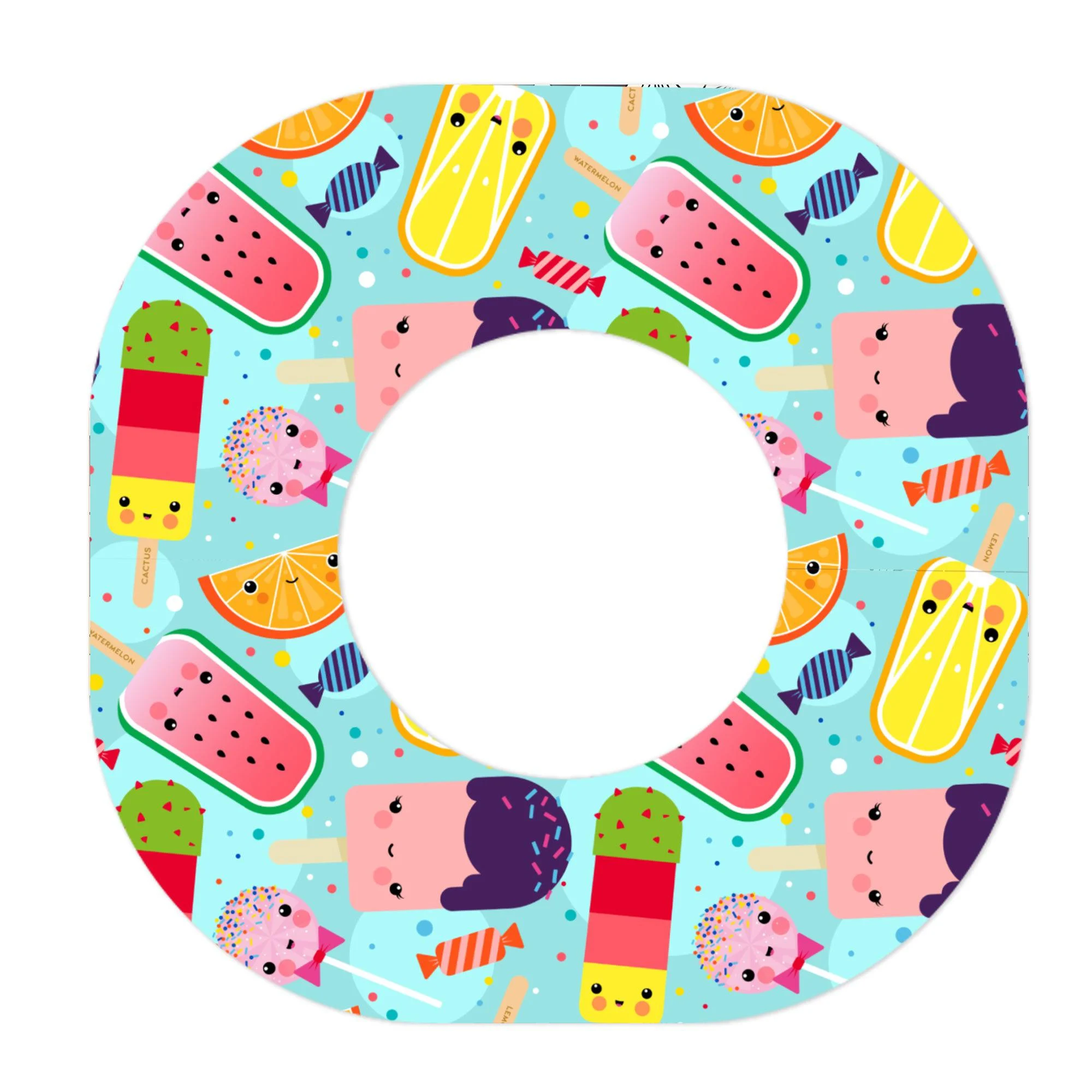 Kawaii Sweets Dexcom G7 and Stelo Patch Tape - Pump Peelz