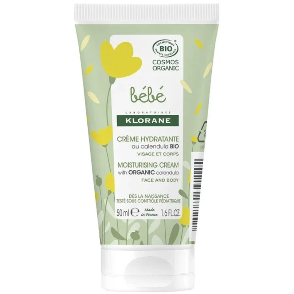 Klorane Baby Moisturising Cream Bio with Organic Calendula