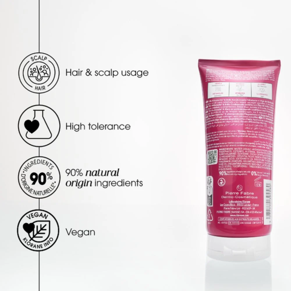 Klorane Prickly Pear Conditioner Quenching Dull Hair