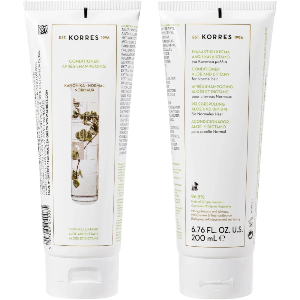 Korres Aloe and Ditanny Conditioner for Normal Hair