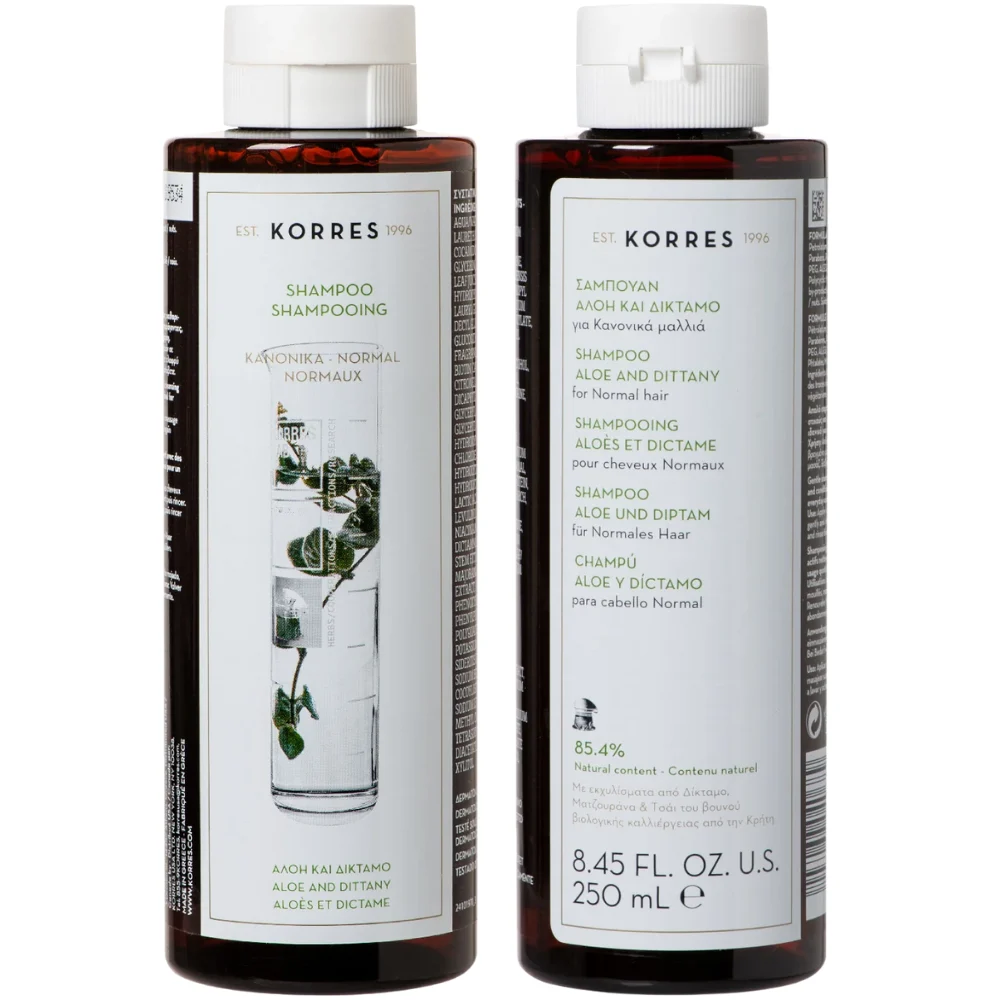 Korres Aloe and Dittany Gentle Shampoo for Normal Hair