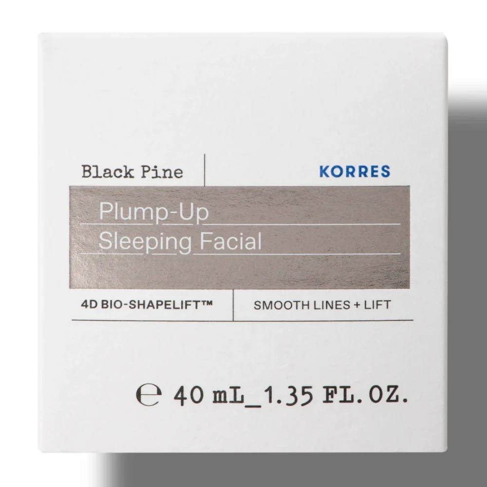 Korres Black Pine Plump-Up Sleeping Facial Cream
