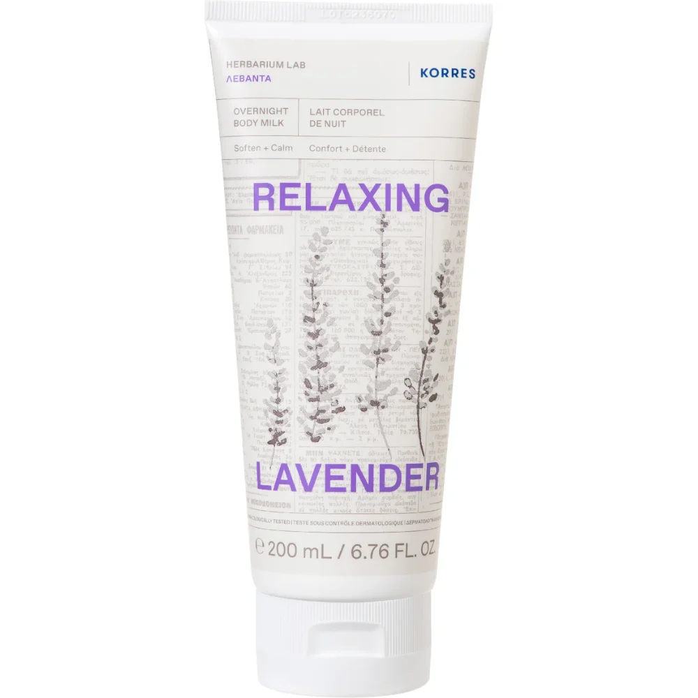 Korres Relaxing Lavender Overnight Body Milk