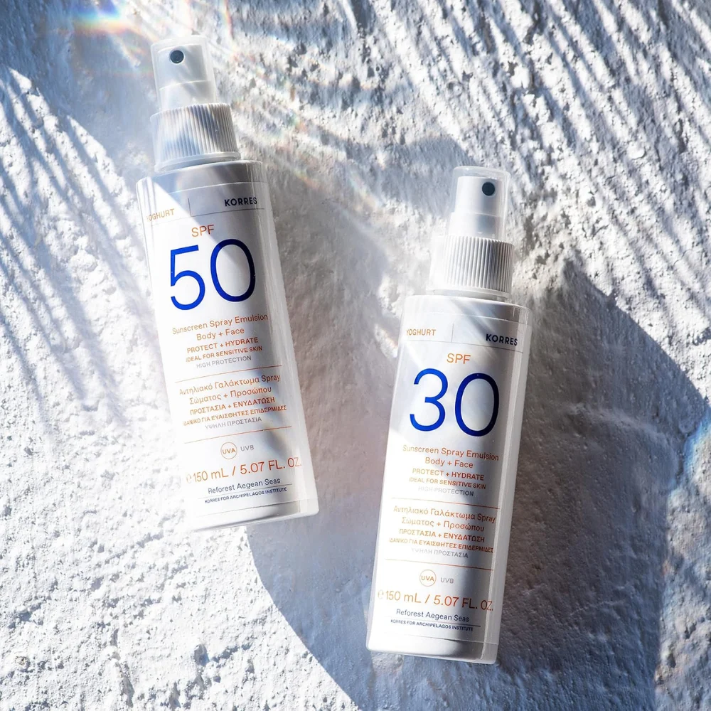 Korres Yoghurt Sunscreen Face and Body Spray