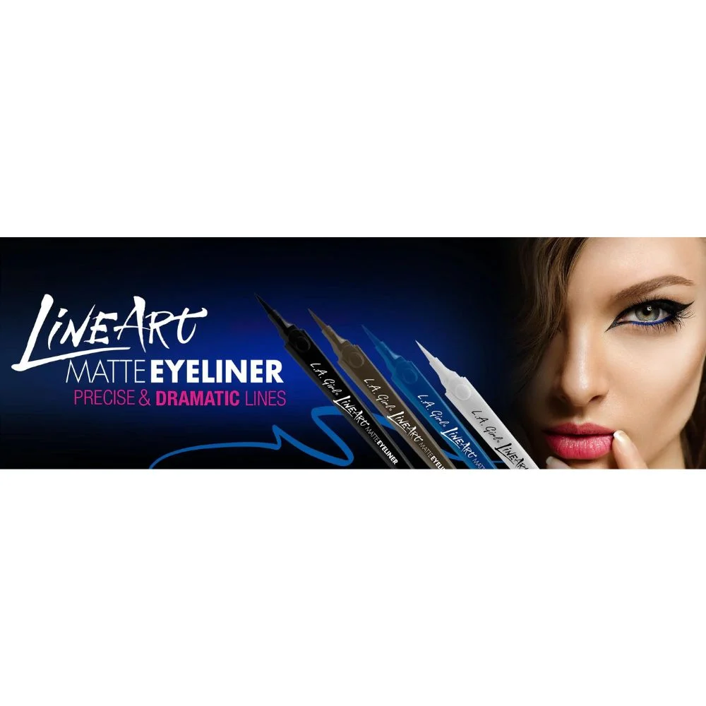 L.A. Girl Line Art Matte Eyeliner Quick Drying