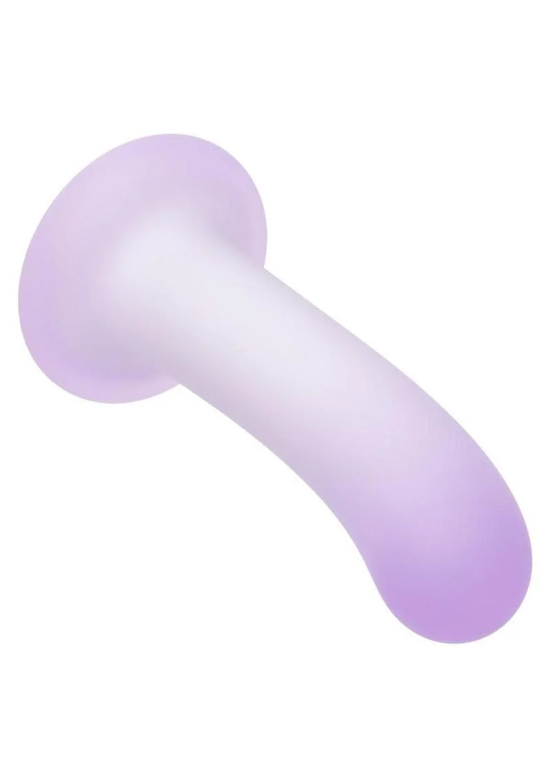 Lavender Haze Slender Curved Rechargeable Silicone Probe