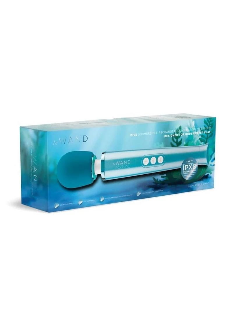 Le Wand Dive Submersible Rechargeable Silicone Vibrating Massager