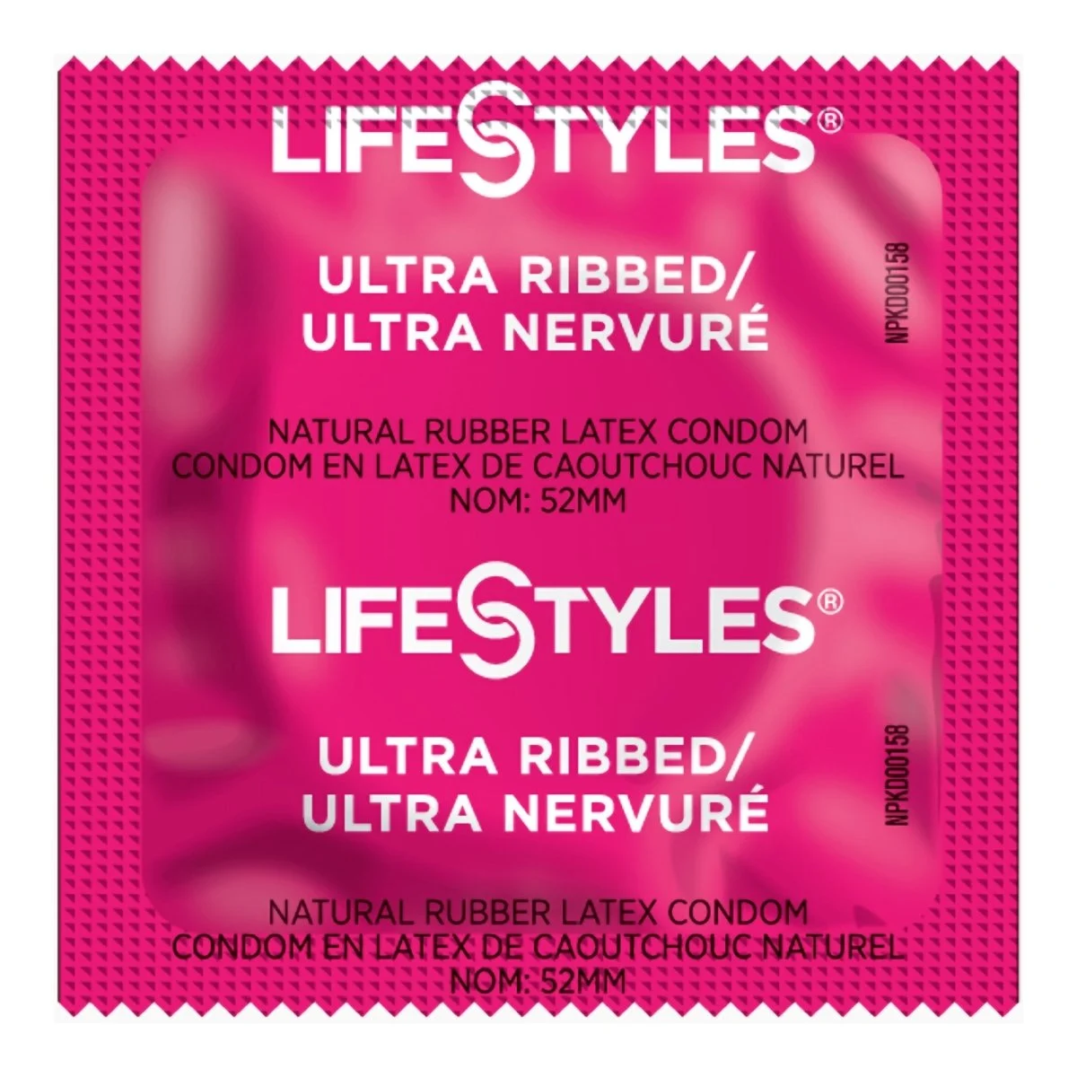Lifestyles Ultra Ribbed Condoms