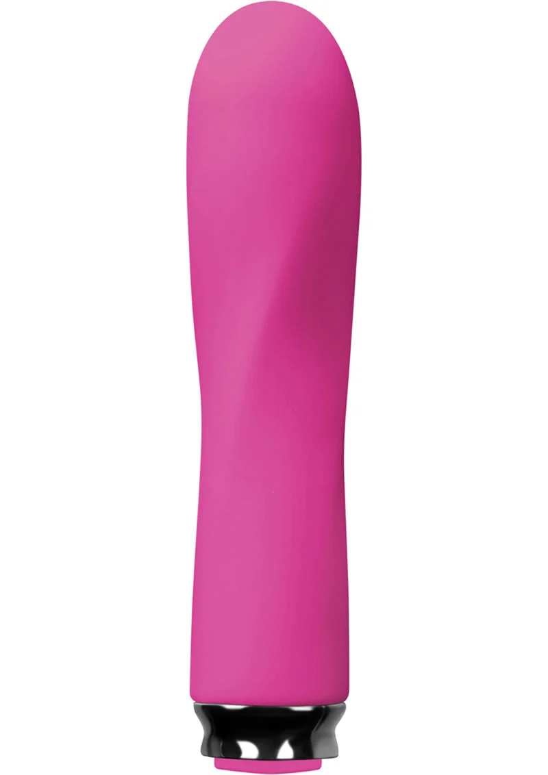 Luxe Collection Scarlet Rechargeable Silicone Compact Vibrator