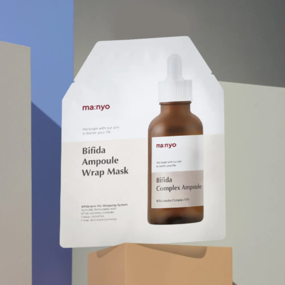 Ma:nyo Bifida Ampoule Hydrogel Wrap Mask