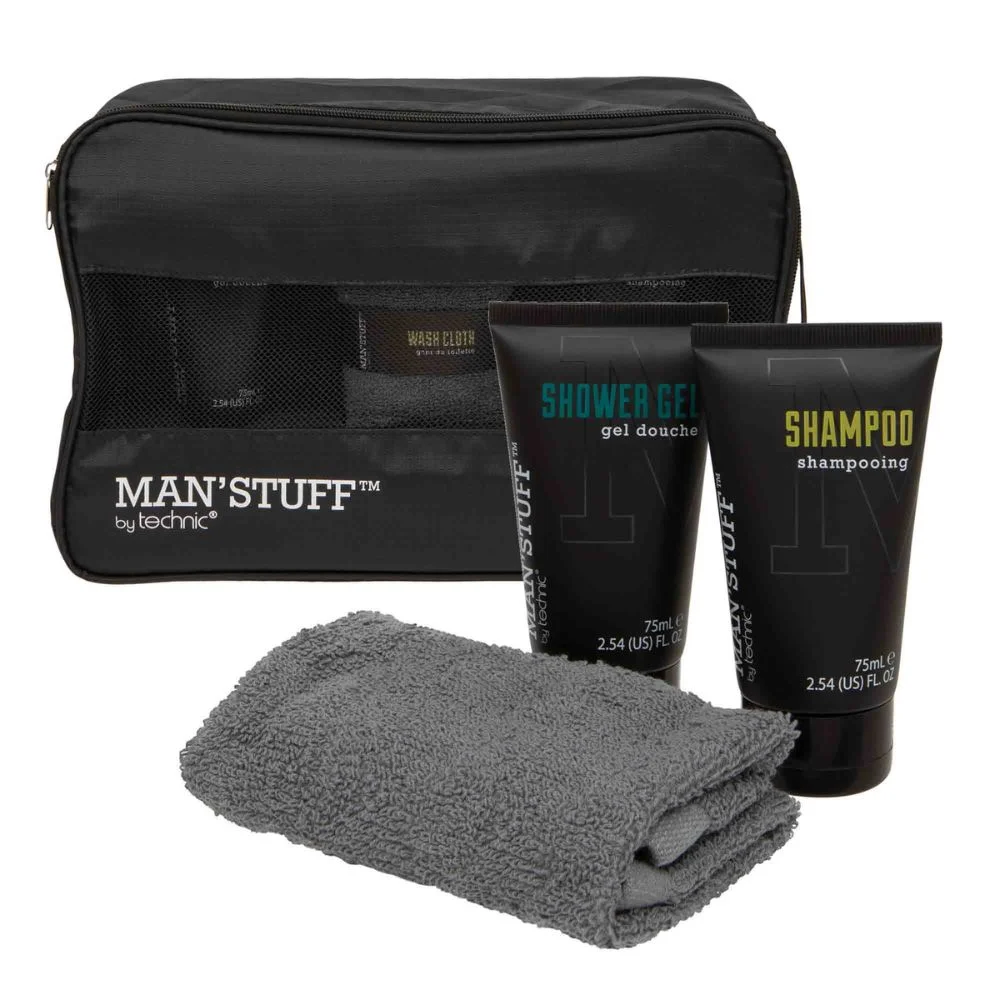 Man'Stuff Sports Bag On-the-Go Grooming Essential