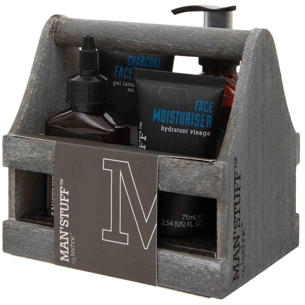Man'Stuff Tool Box Face and Body Essentials