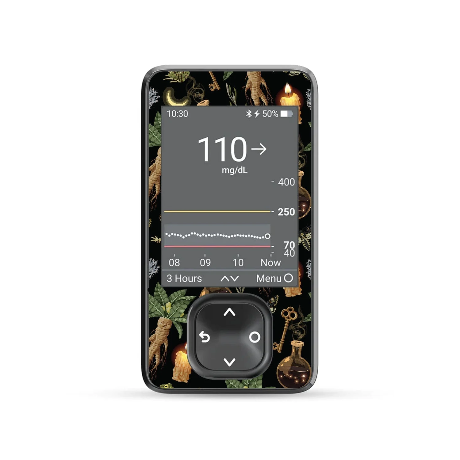 Mandrakes DEXCOM G7 and Stelo and G6 Touchscreen Receiver Sticker