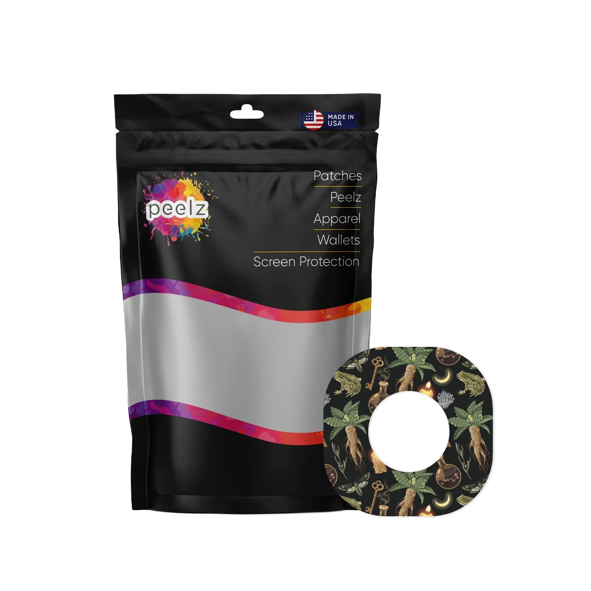 Mandrakes Dexcom G7 and Stelo Patch Tape - Pump Peelz