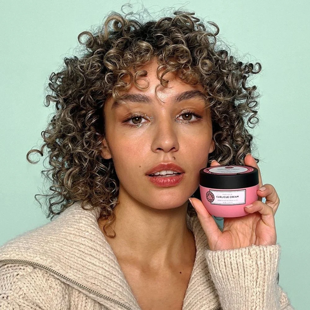 Maria Nila Curlicue Cream Enhances and Defines Curls and Waves
