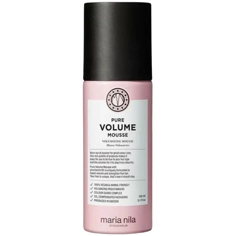 Maria Nila Pure Volume Mousse for Thin and Fine Hair