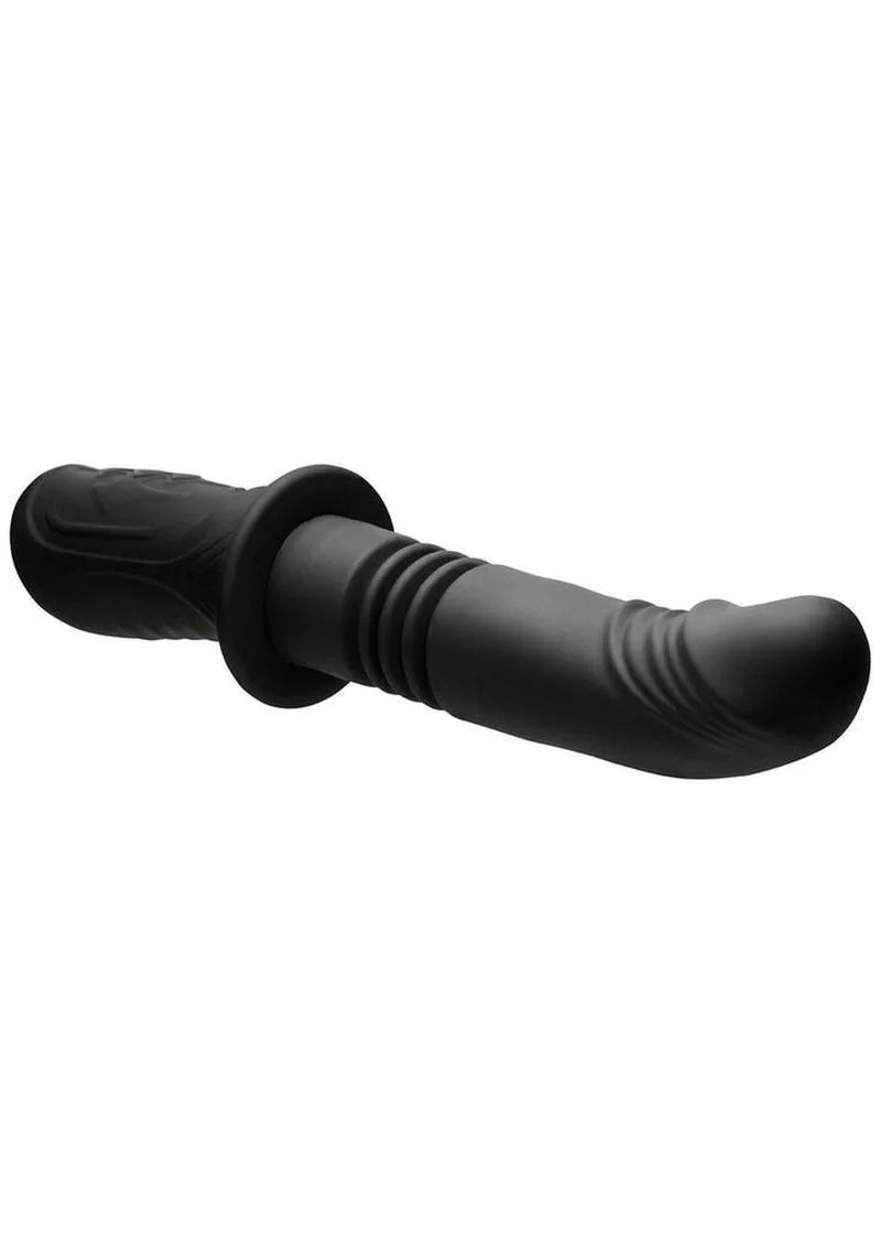 Master Series Power Thrust Rechargeable Thrusting Silicone Vibrator