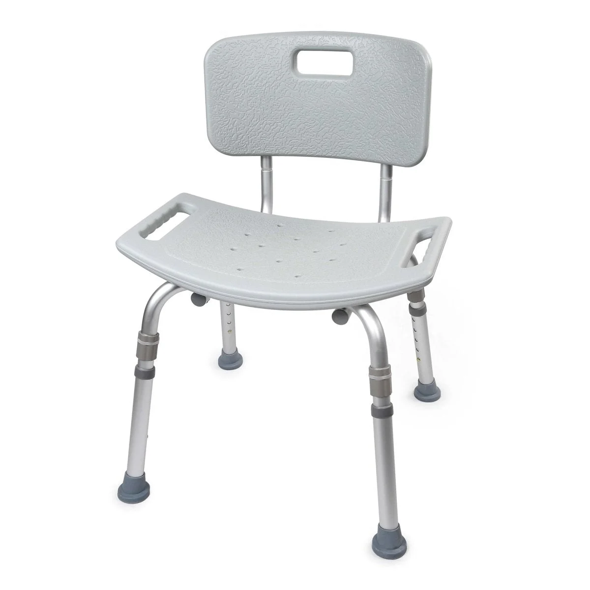 McKesson Aluminum Bath Transfer Bench with Removable Back