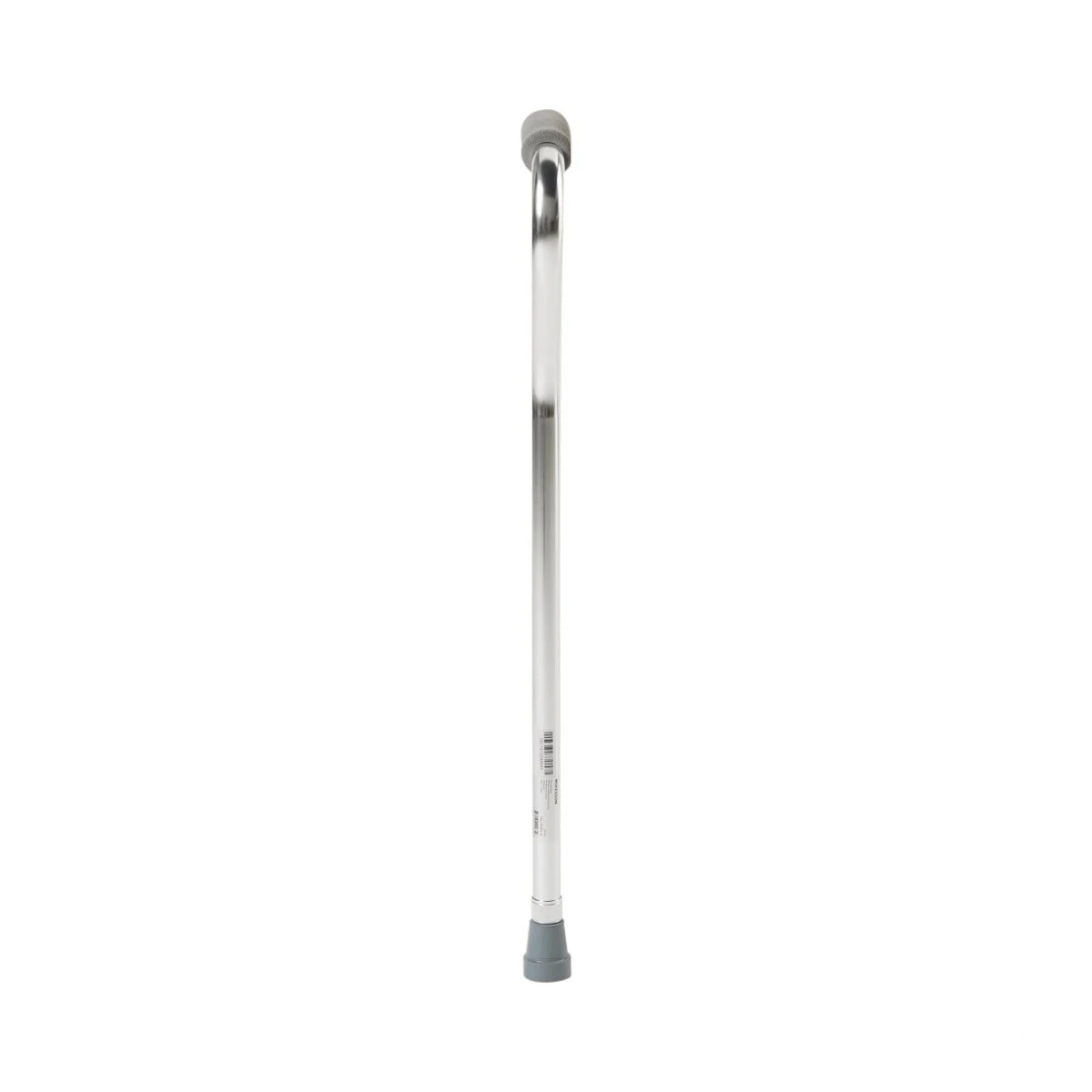 McKesson Aluminum Silver Offset Cane, 30 – 39 Inch Height