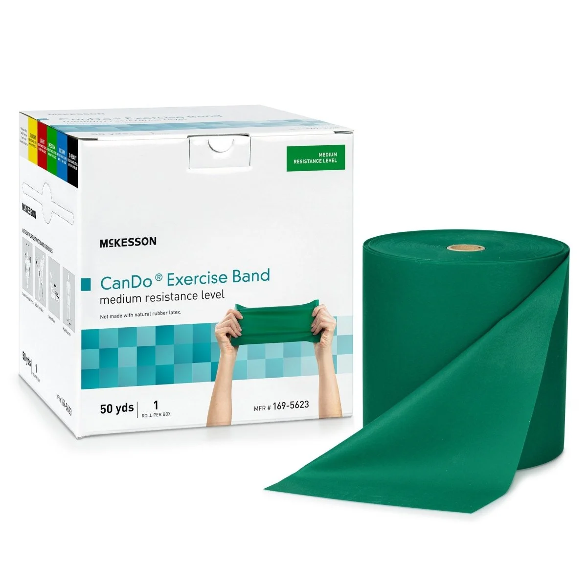 McKesson CanDo Synthetic Rubber Exercise Resistance Band