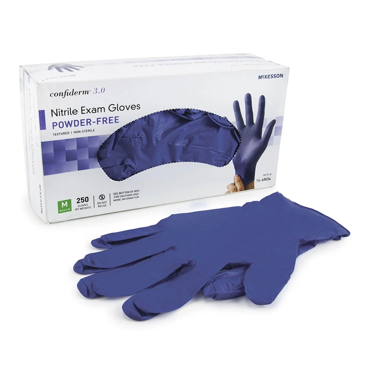 McKesson Confiderm 4.5C Nitrile Exam Gloves