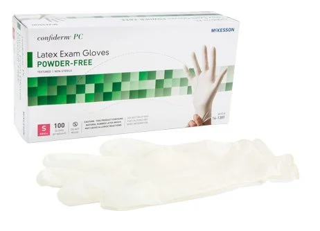 McKesson Confiderm Latex Exam Glove, Ivory