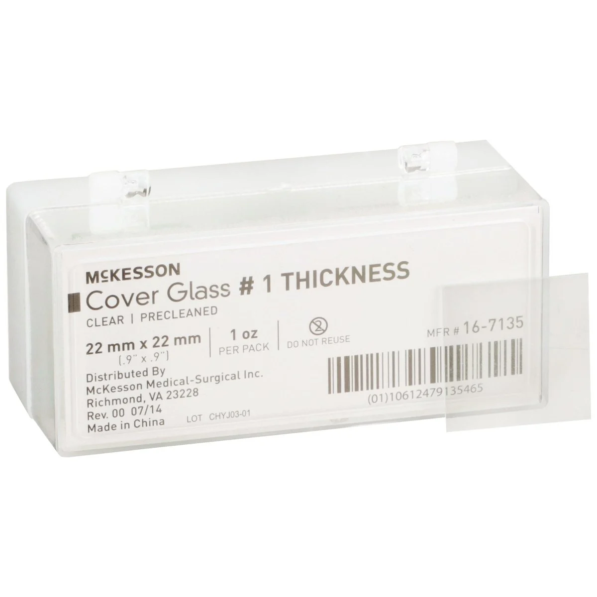 McKesson Cover Glass